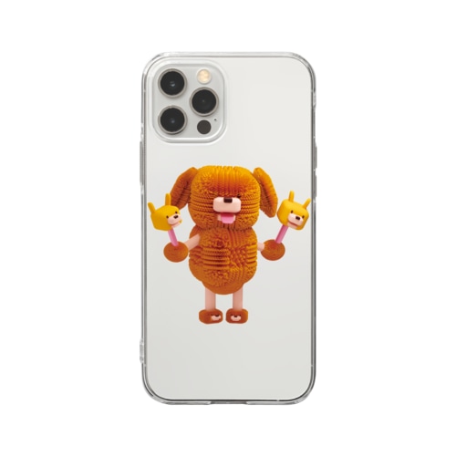 イヌチャン Soft Clear Smartphone Case