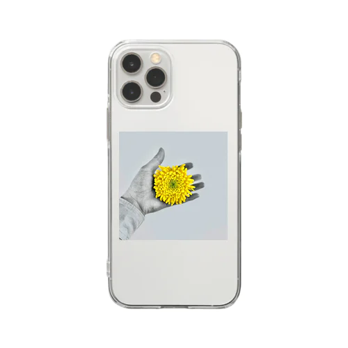 chrysanthemum／菊 Soft Clear Smartphone Case