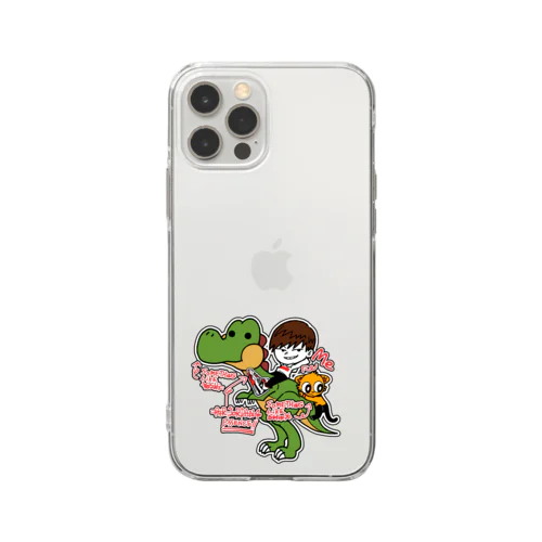 こりん くん（カラー） Soft Clear Smartphone Case