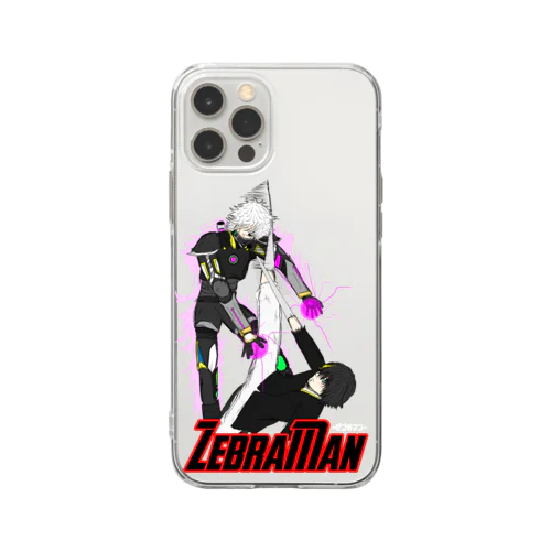 ZebraMan 第Ω巻 “最後の神” Soft Clear Smartphone Case