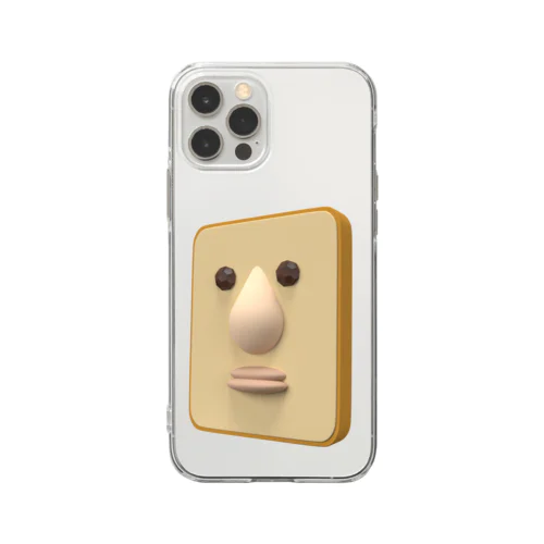 翳りゆく高級食パン Soft Clear Smartphone Case