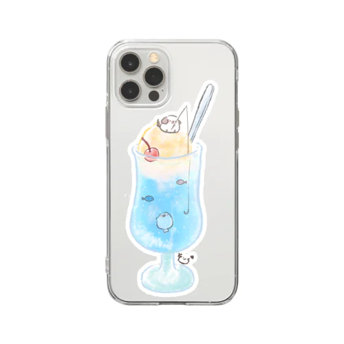 クリームラムネ Soft Clear Smartphone Case