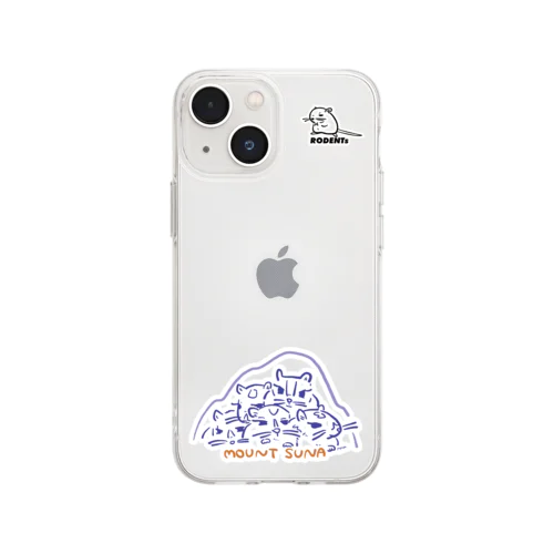 mount suna iPhone13 mini case Soft Clear Smartphone Case