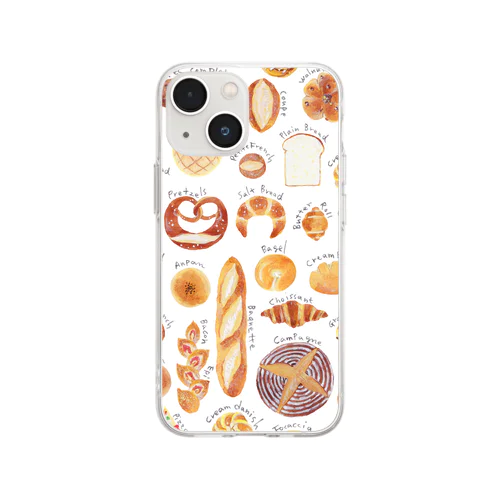 BAKERY_W　スマホケース Soft Clear Smartphone Case