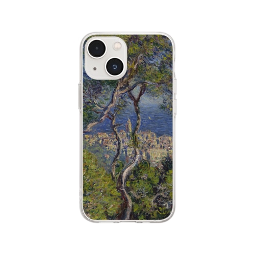 004-036　クロード・モネ　『ボルディゲラ』　クリア　スマホケース　iPhone 13mini/12mini/11Pro専用デザイン　CC4 Soft Clear Smartphone Case