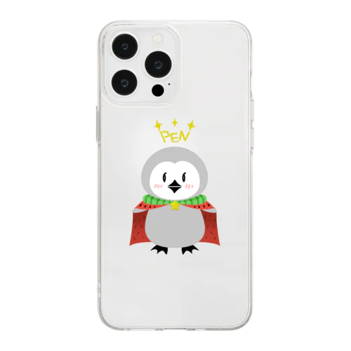 スイカの王子様 Soft Clear Smartphone Case