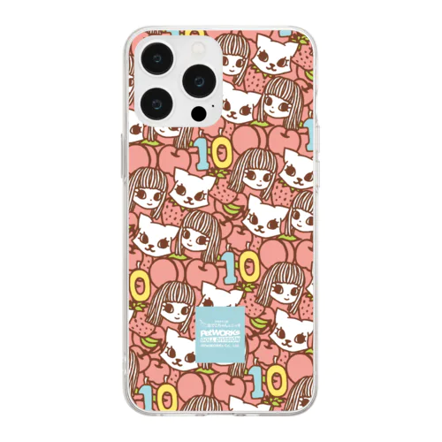 でこニキ10th Soft Clear Smartphone Case