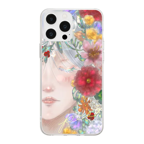 眠り姫 Soft Clear Smartphone Case
