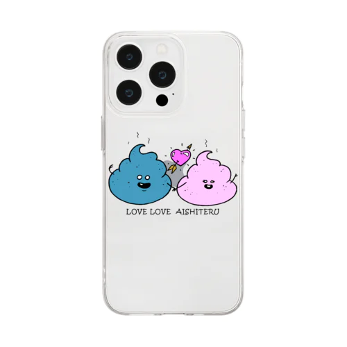 AISHITERU Soft Clear Smartphone Case