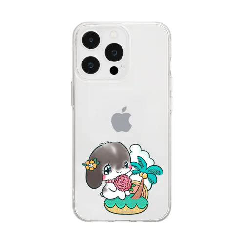 Ropeちゃん アイテム Soft Clear Smartphone Case