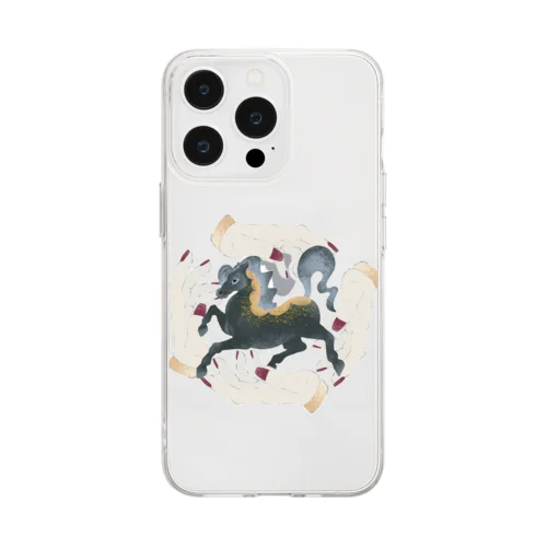 神馬 Soft Clear Smartphone Case
