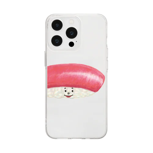 トロ太郎🍣 Soft Clear Smartphone Case