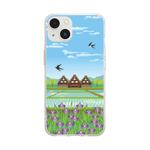 春の風景 part2 spc002 Soft Clear Smartphone Case