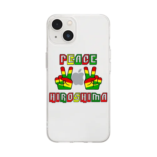 PEACE HIROSHIMA Soft Clear Smartphone Case