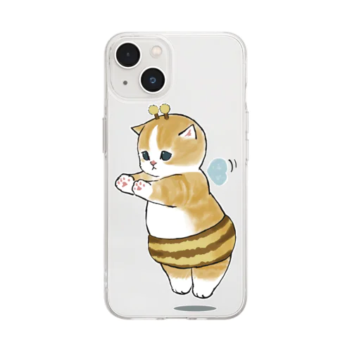 はちにゃん Soft Clear Smartphone Case