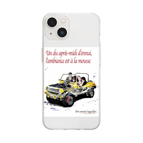 アンニュイな、fellowbuggy Soft Clear Smartphone Case