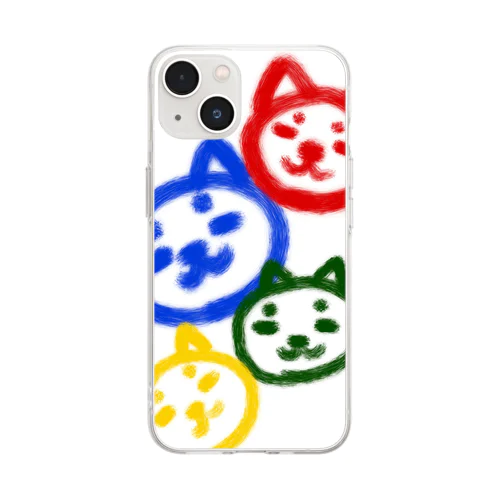 もっちゃん Soft Clear Smartphone Case