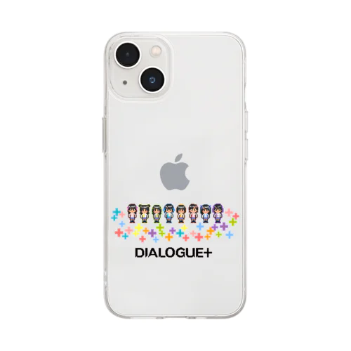 ドットDIALOGUE＋ 箱推しクリアスマホケース Soft Clear Smartphone Case