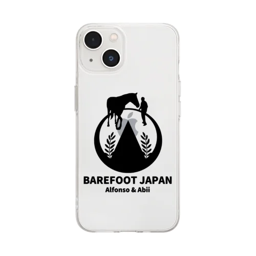 BAREFOOT JAPAN オリジナルグッズ ソフトクリアスマホケース