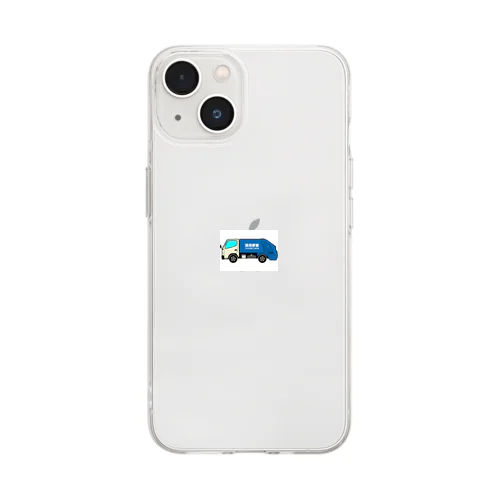 ゴミ収集車 Soft Clear Smartphone Case