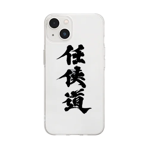 「任侠道」グッズ Soft Clear Smartphone Case