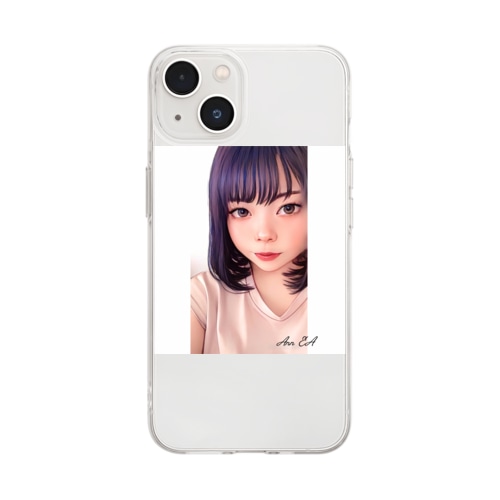 アンちゃん Soft Clear Smartphone Case