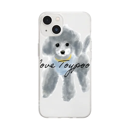 I love Toypoodle⭐︎2 Soft Clear Smartphone Case