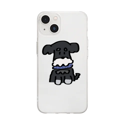 手描きネロくん Soft Clear Smartphone Case