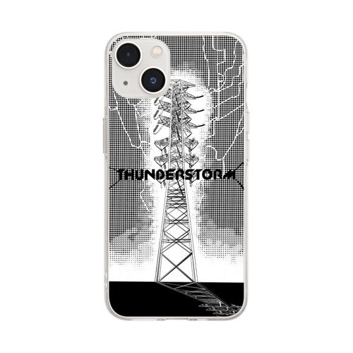 Thunderstorm Soft Clear Smartphone Case