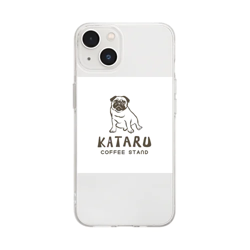 KATARU COFFEE Soft Clear Smartphone Case