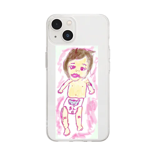 きぬぽん Soft Clear Smartphone Case