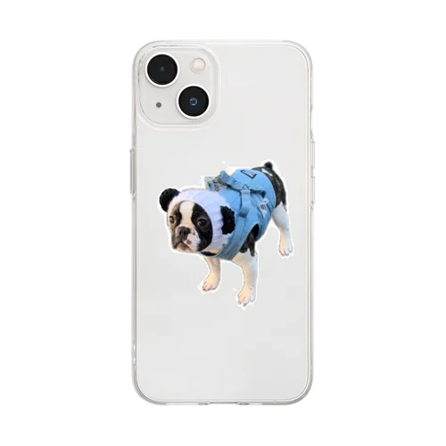 ブヒパンダ🐼 Soft Clear Smartphone Case