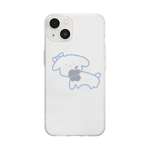 いぬ Soft Clear Smartphone Case