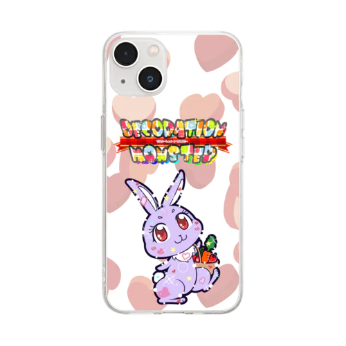 デコモン【のえりあ】 Soft Clear Smartphone Case