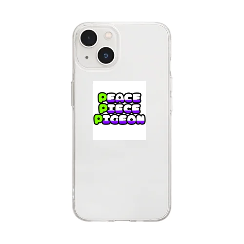 Peace Piece Pigeon Soft Clear Smartphone Case