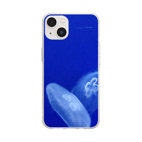 ゆらめきクラゲ Soft Clear Smartphone Case