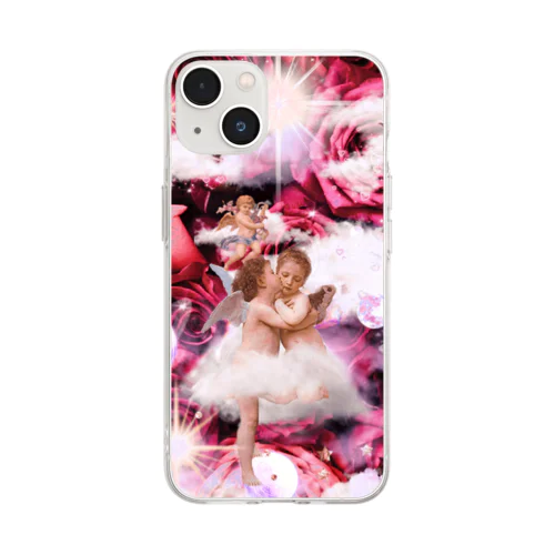 LoveAngel Soft Clear Smartphone Case