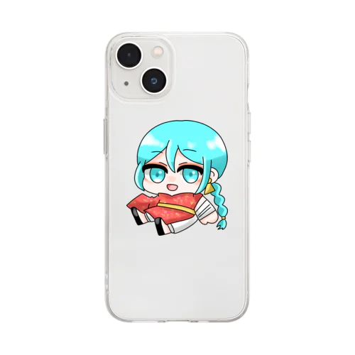 月崎家な冷音 Soft Clear Smartphone Case