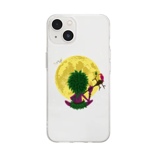 キジムナー Soft Clear Smartphone Case