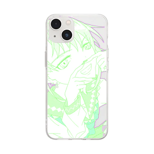 △　③ Soft Clear Smartphone Case