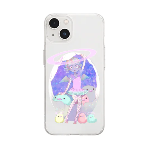 夢見るひよこ天使 Soft Clear Smartphone Case