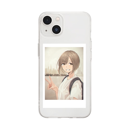 麦チェキ Soft Clear Smartphone Case