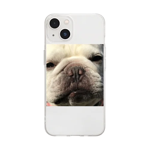 虚無犬 Soft Clear Smartphone Case