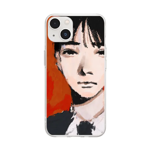 新入社員 Soft Clear Smartphone Case