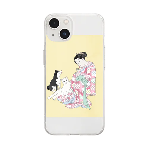 sweet life / チュッパチャプスとわたし Soft Clear Smartphone Case