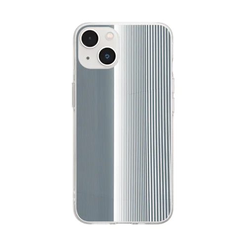 verticalさん Soft Clear Smartphone Case