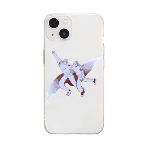 sister hood twin Soft Clear Smartphone Case