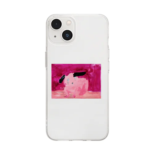 アンフォルメル犬 Soft Clear Smartphone Case