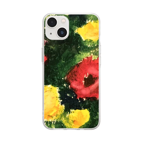 薔薇 Soft Clear Smartphone Case