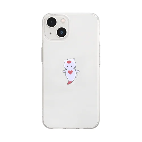 無感情クリオネ Soft Clear Smartphone Case